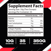 Collagen Type 1 & 3 Grass Fed 350g – 35 serv.