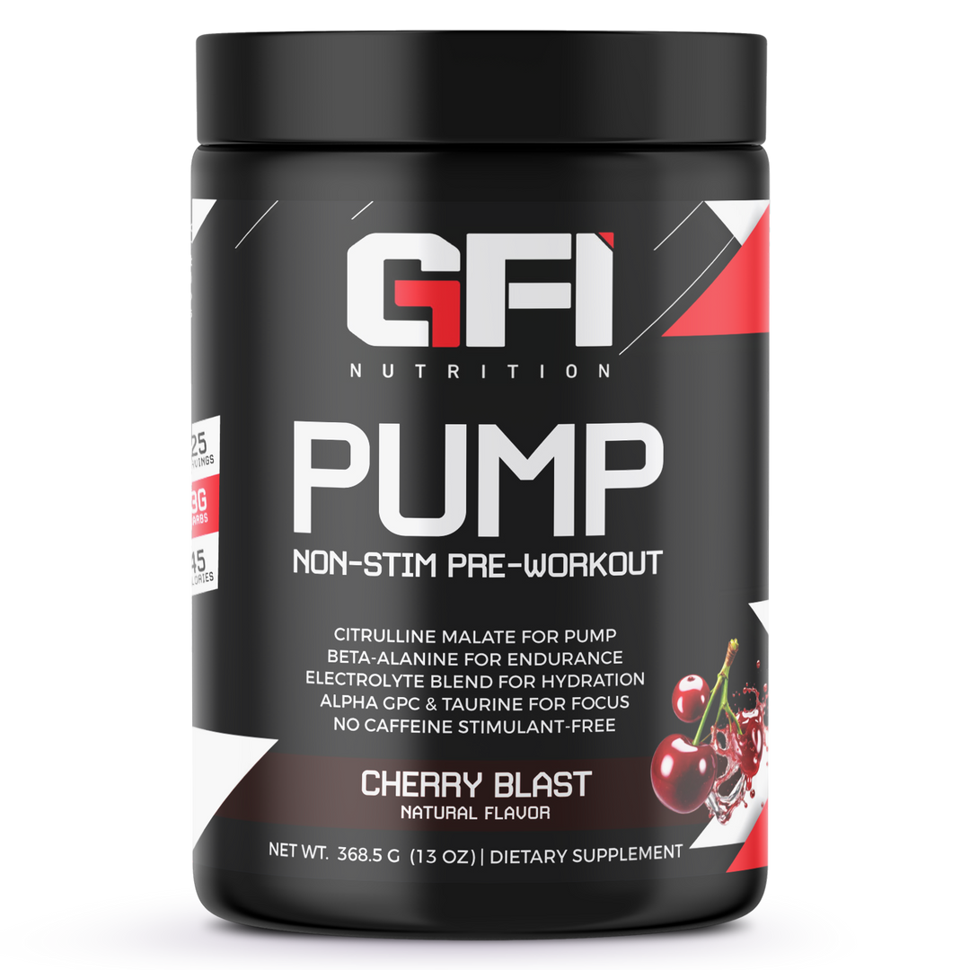 Pump Non-Stim Pre-Workout Cherry Blast 312g w/ Natural Flavor