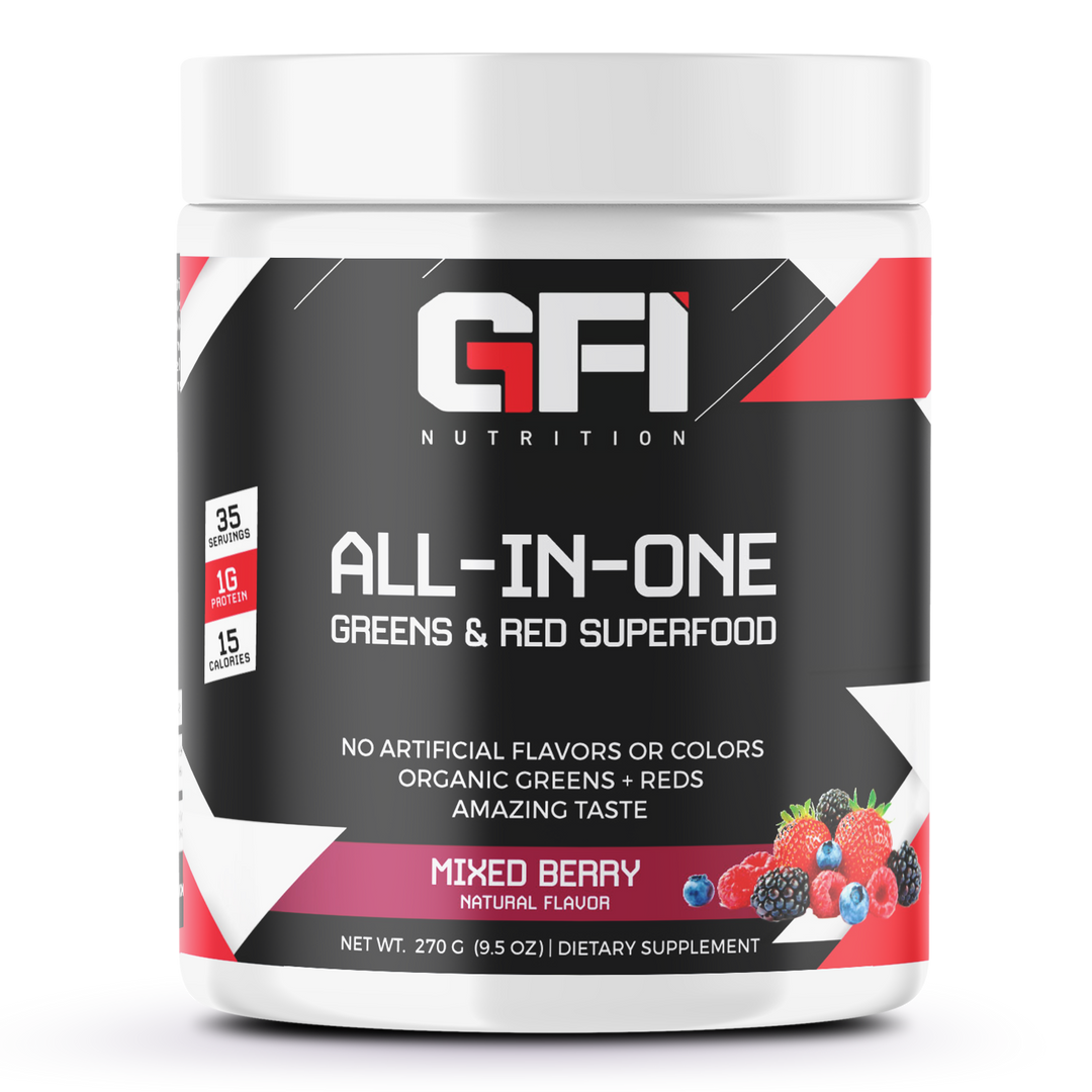 All-In/One Greens & Red SuperFood + Immune 270g Mixed Berry w/Natural Flavor