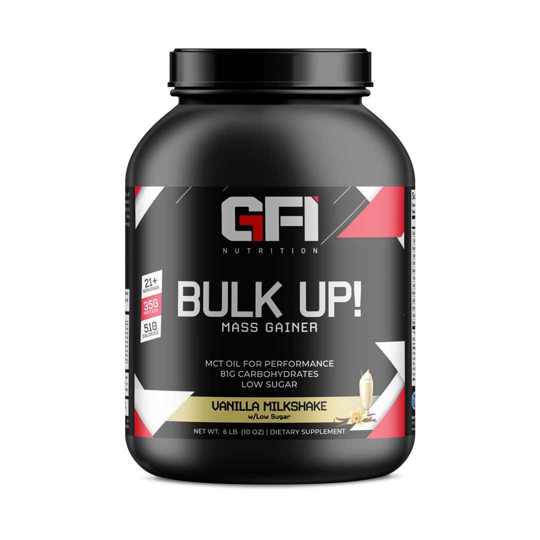 6lb Bulk Up! Mass Gainer Vanilla Milkshake w/Low Sugar
