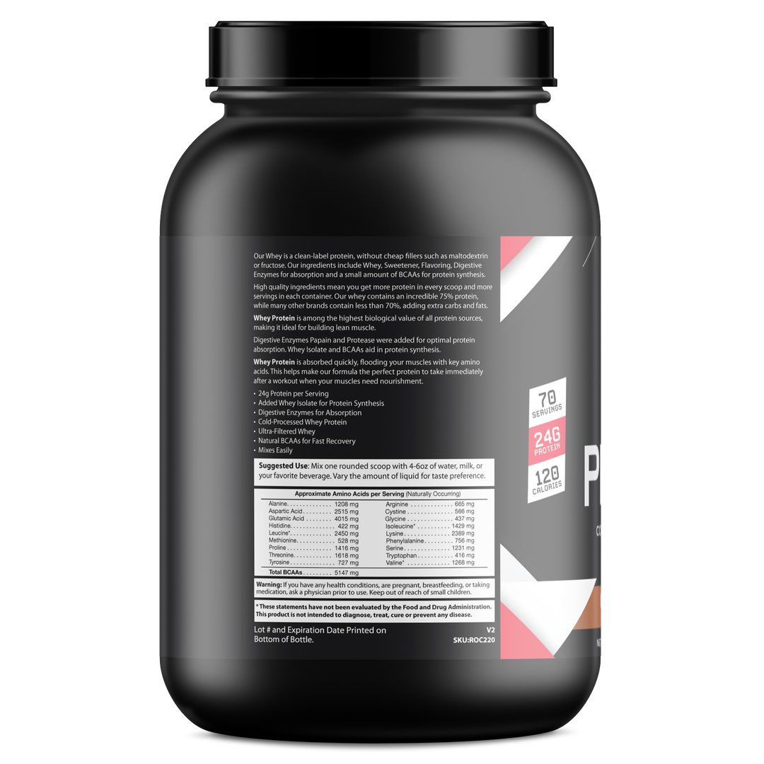 5lb Whey Protein Chocolate – 70 servings