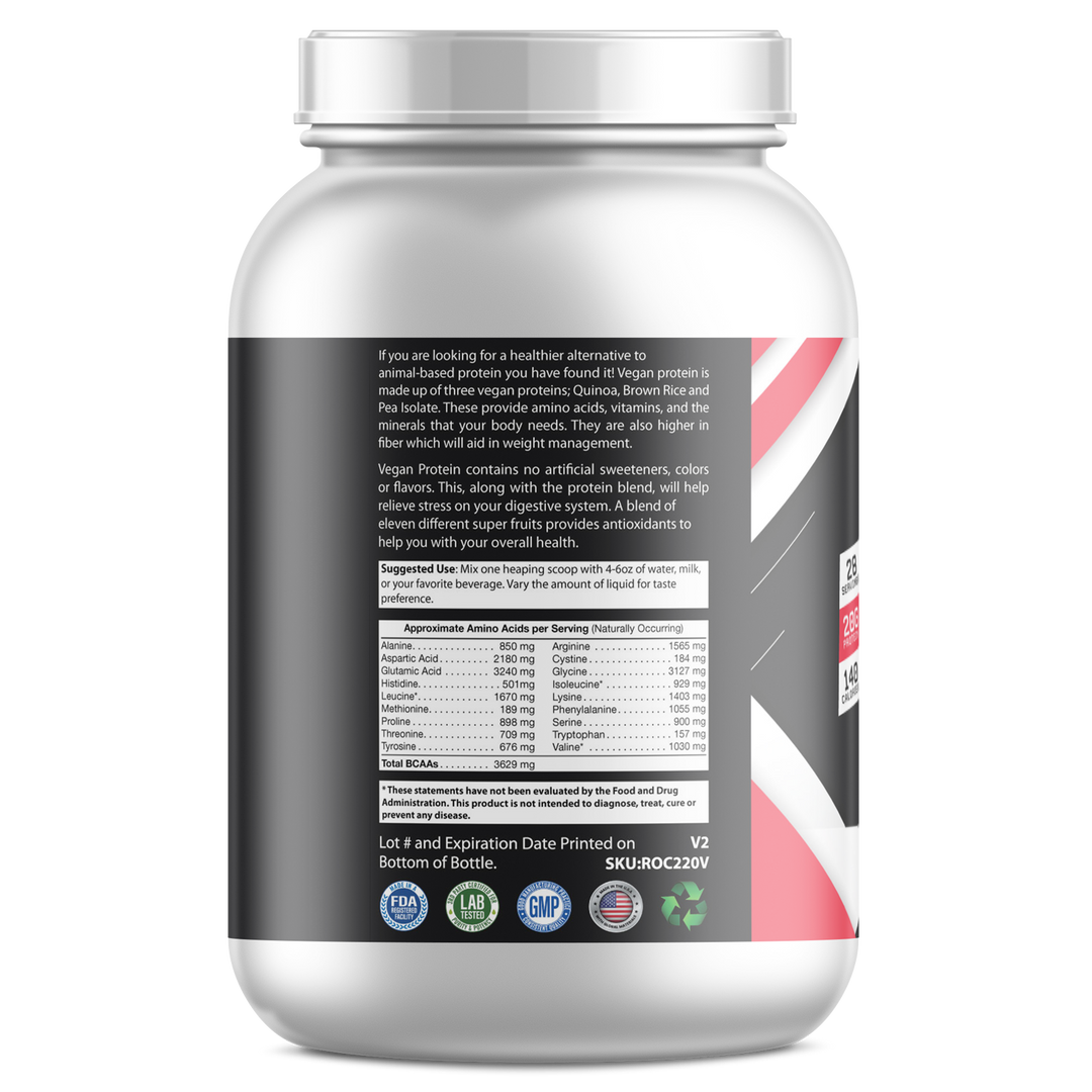 2lb Vegan Protein Chocolate – 28 servings