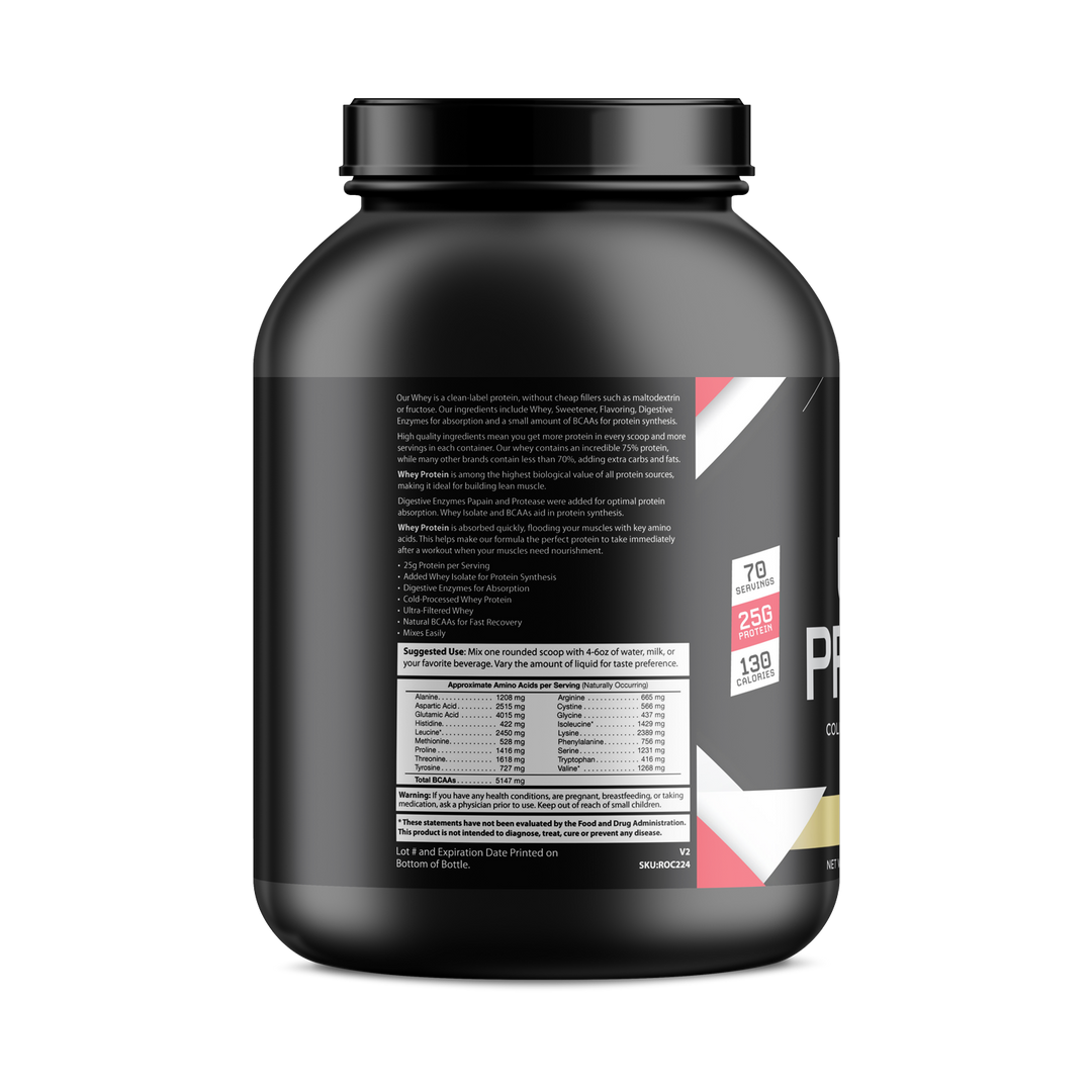 5lb Whey Protein Vanilla – 70 servings