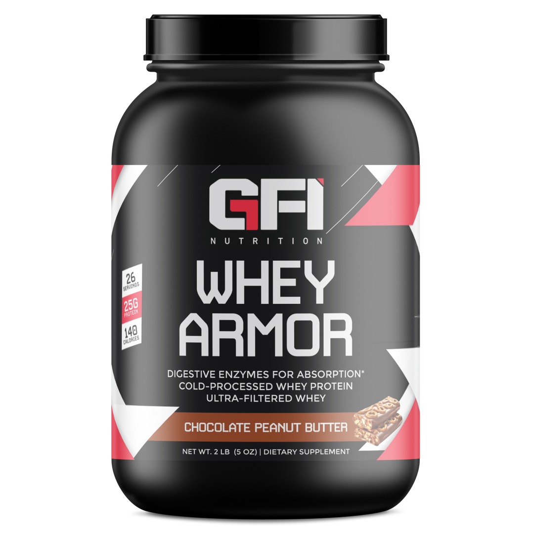 2lb Whey Armor Protein Chocolate Peanut Butter