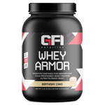 Load image into Gallery viewer, 2lb Whey Armor Protein Birthday Cake

