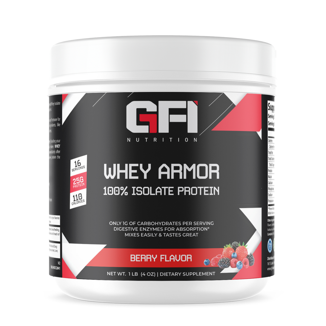 1lb Whey Armor Isolate Protein Berry