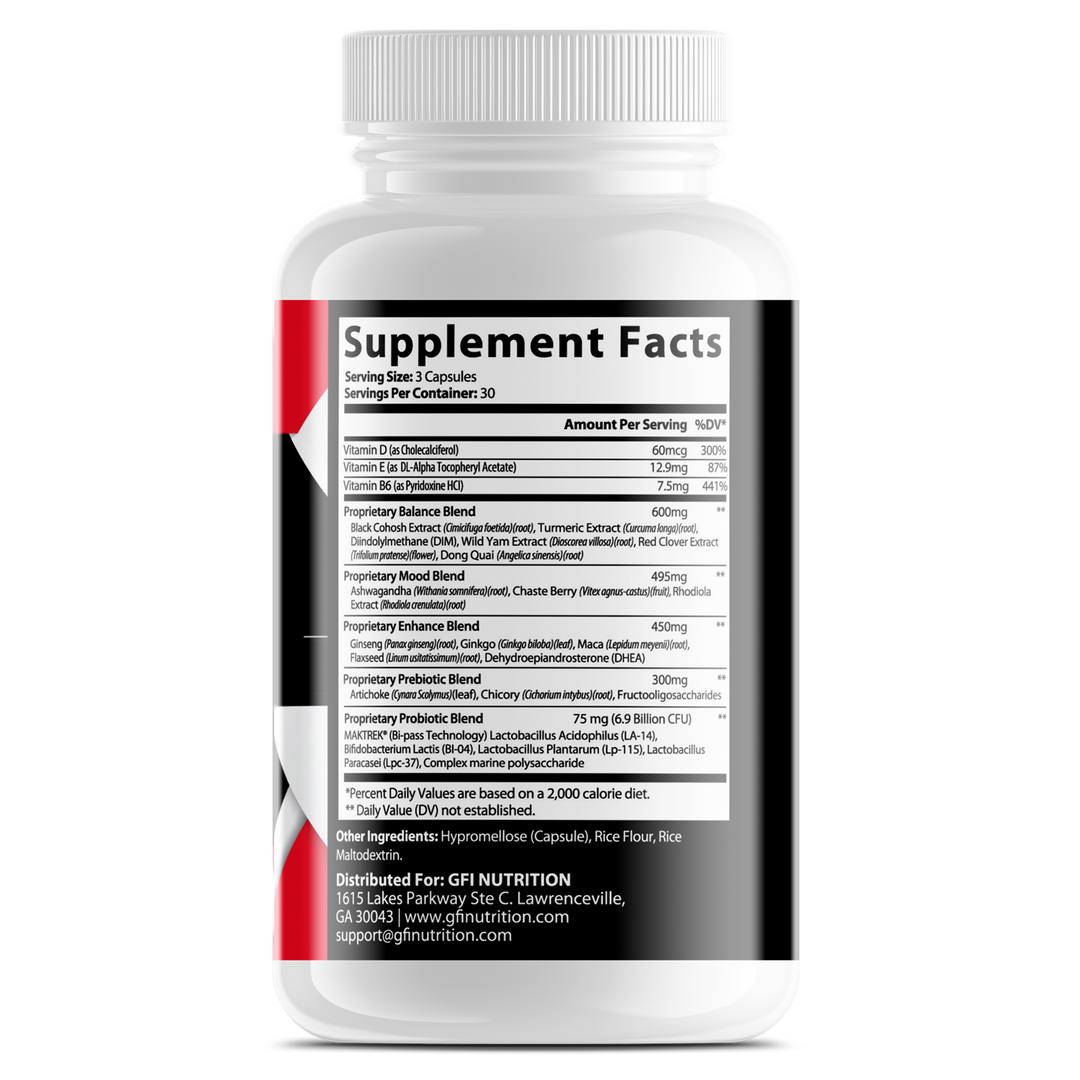 Premium Menopause Support w/Wild Yam Extract
