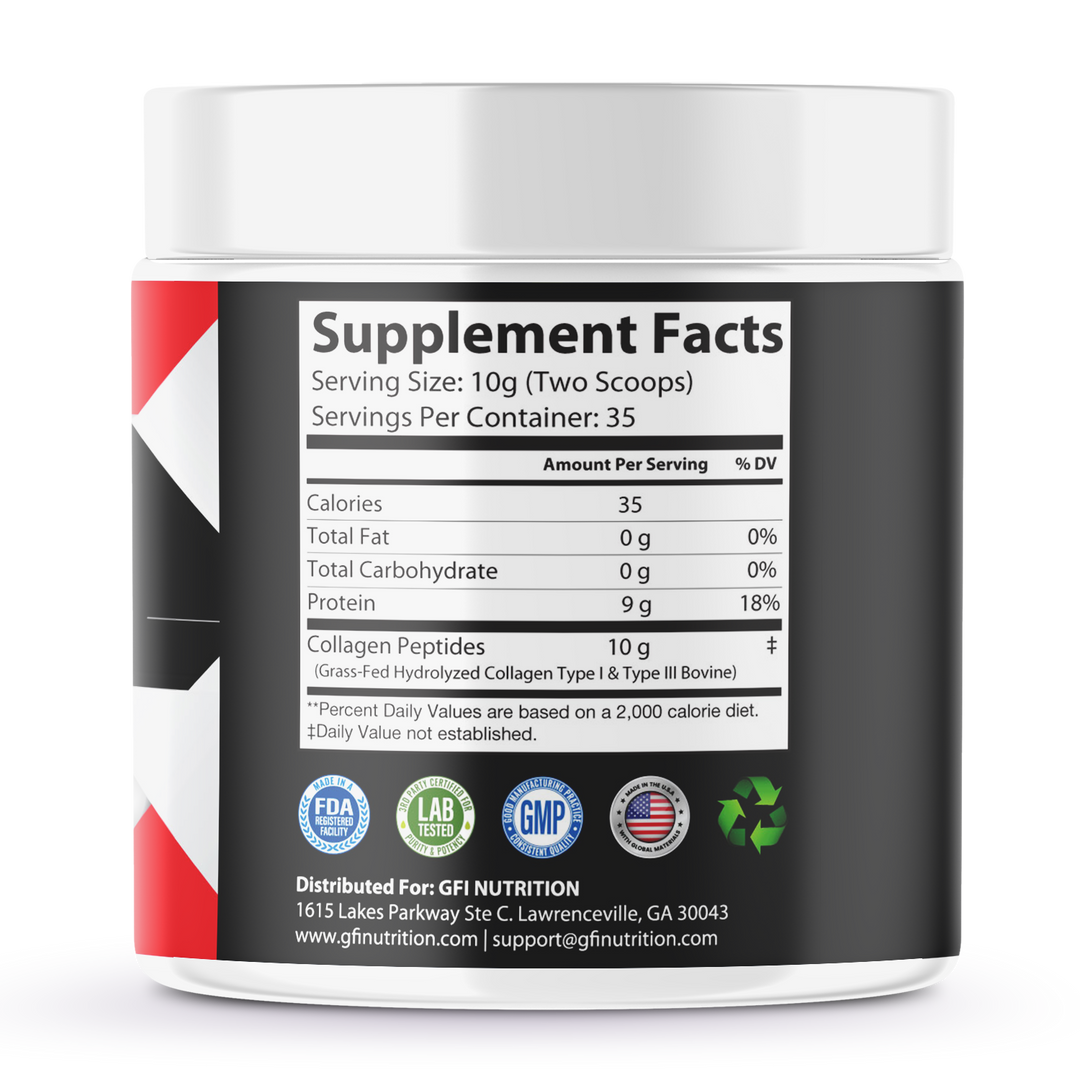 Collagen Type 1 & 3 Grass Fed 350g – 35 serv.