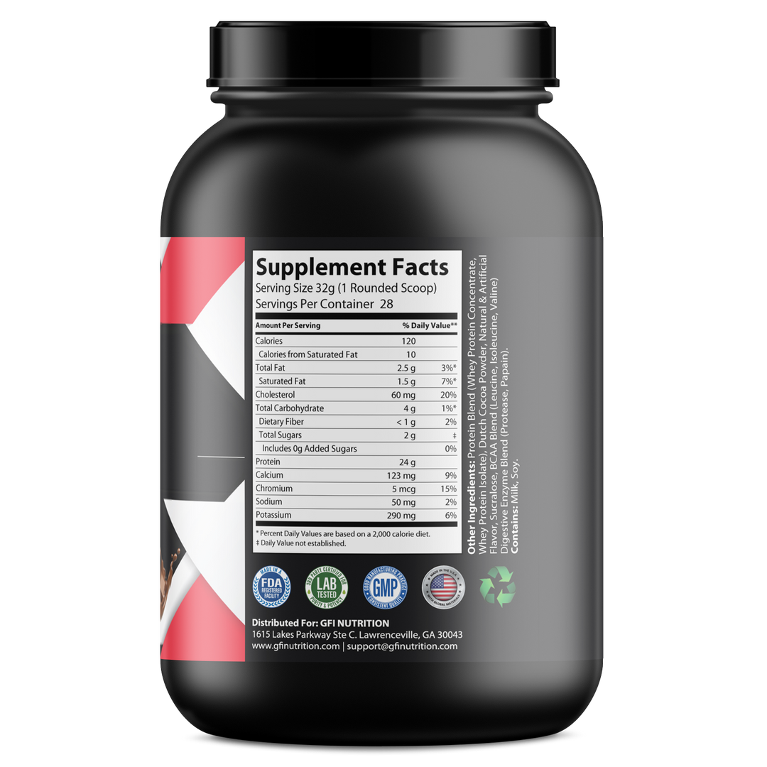 Protein Whey 2lb Chocolate