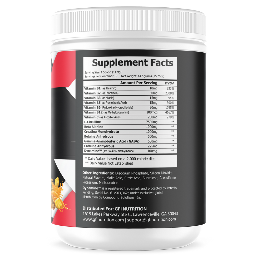 Pre-Workout (Tropical Sunrise)