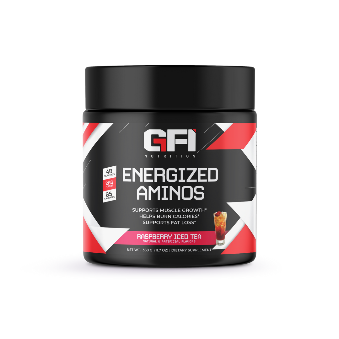 Energized Aminos Raspberry Iced Tea 360g – 40 serv.