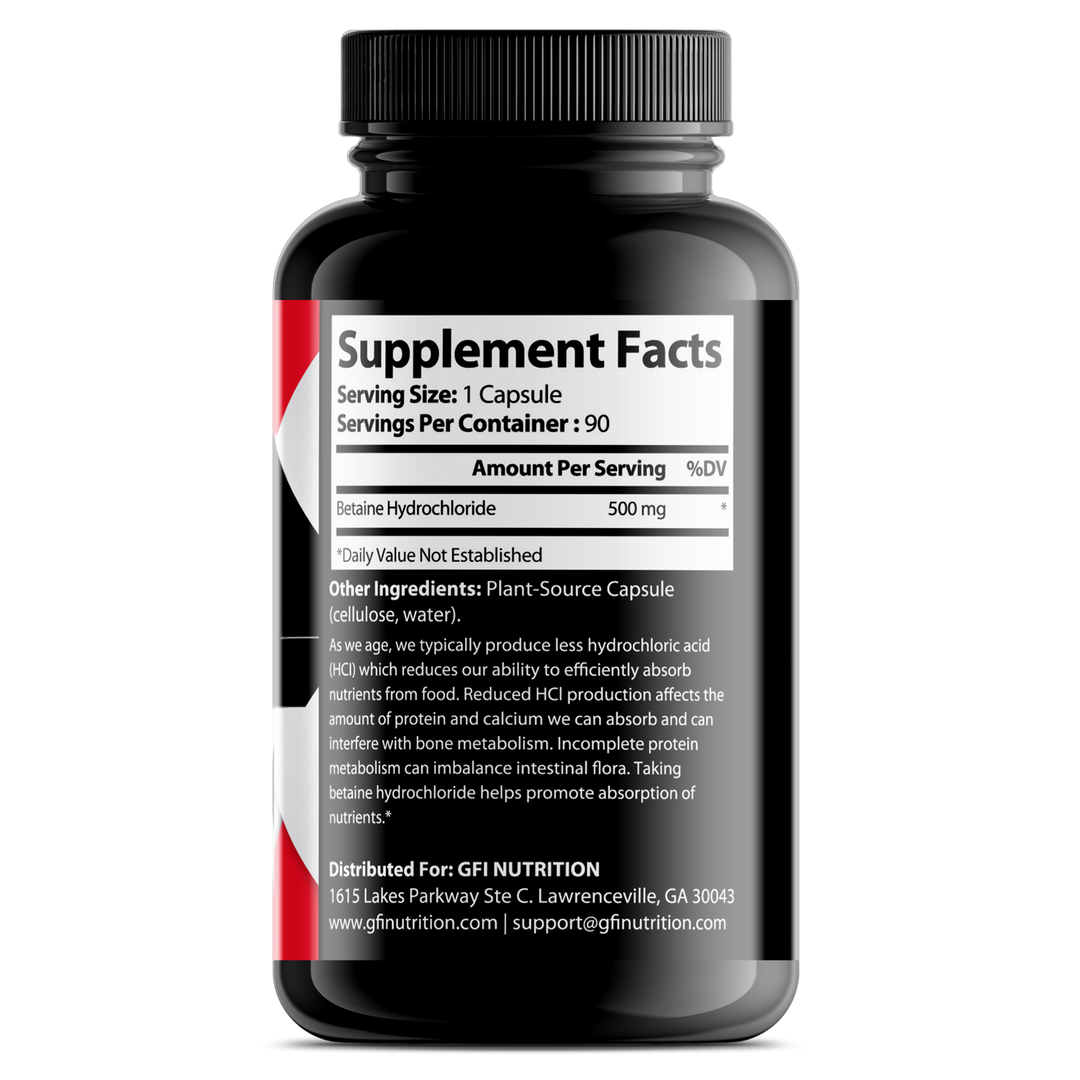 Betaine HCL Plus