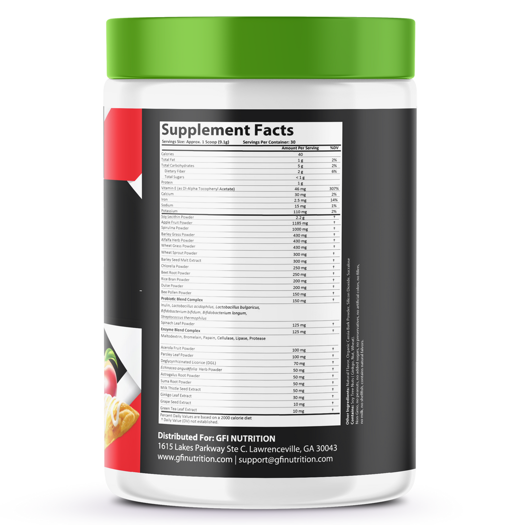 Green Superfood - Apple Cinnamon Turnover