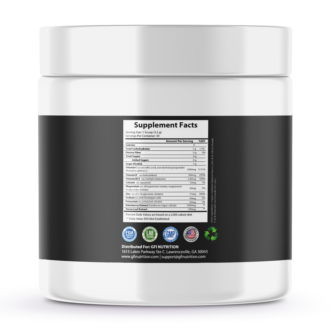 Elderberry Immunity W/ Zinc & Vitamin C