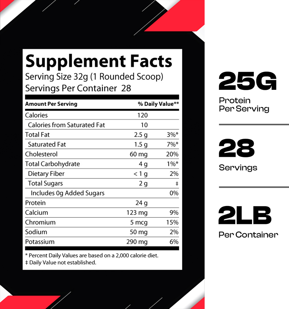 Protein Whey 2lb Vanilla